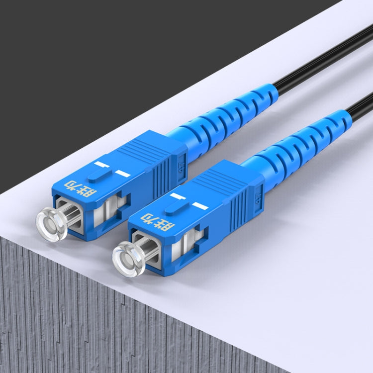 Ponticello patch per cavo flessibile per fibra ottica per esterni a lungo raggio in filo di acciaio triplo con connettore SC, lunghezza cavo: 300 m, 300m
