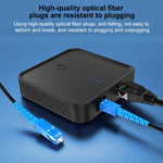 Ponticello patch per cavo flessibile per fibra ottica per esterni a lungo raggio in filo di acciaio triplo con connettore SC, lunghezza cavo: 300 m, 300m