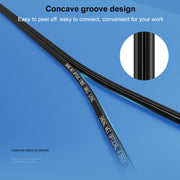 Ponticello patch per cavo flessibile per fibra ottica per esterni a lungo raggio in filo di acciaio triplo con connettore SC, lunghezza cavo: 300 m, 300m