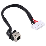 Connettore jack di alimentazione CC con cavo flessibile per Asus fx504gd fx504ge Gaming Tuff Series 14026-00010300, For Asus fx504gd