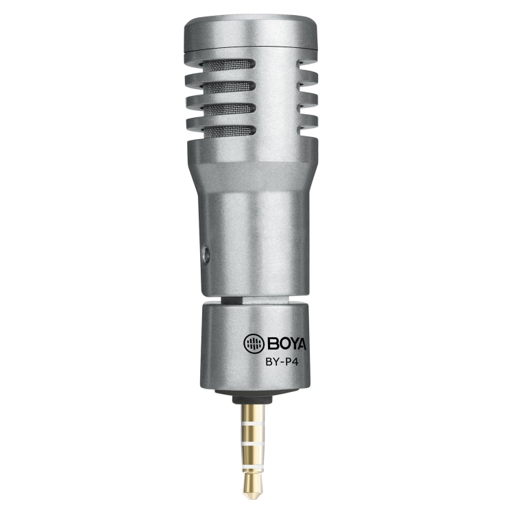 BOYA BY-P4 Omnidirectional Condenser Microphone for Cell Phones, Computers, Tablets with 3.5mm Interface, BY-P4