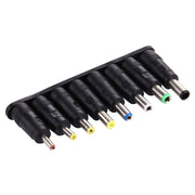 Interfacce maschio-femmina da 5,5x2,1 mm Set di adattatori di alimentazione 8 in 1 per notebook HP / Sony / Acer / ASUS / DELL, 8 in 1 Power Adapters
