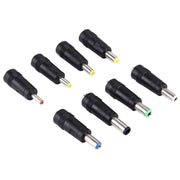 Interfacce maschio-femmina da 5,5x2,1 mm Set di adattatori di alimentazione 8 in 1 per notebook HP / Sony / Acer / ASUS / DELL, 8 in 1 Power Adapters