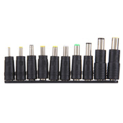 Interfacce da 5,5x2,1 mm femmina a più maschi Set di adattatori di alimentazione 10 in 1 per notebook IBM / HP / Sony / Toshiba / Lenovo / ASUS / Samsung / DELL, 10 in 1