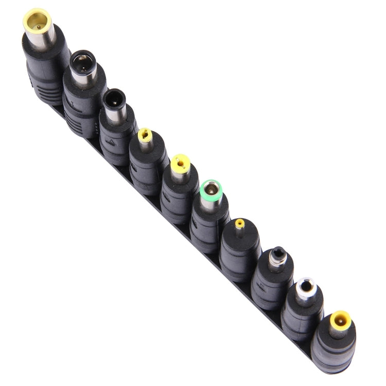 Interfacce da 5,5x2,1 mm femmina a più maschi Set di adattatori di alimentazione 10 in 1 per notebook IBM / HP / Sony / Toshiba / Lenovo / ASUS / Samsung / DELL, 10 in 1