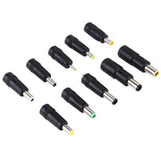 Interfacce da 5,5x2,1 mm femmina a più maschi Set di adattatori di alimentazione 10 in 1 per notebook IBM / HP / Sony / Toshiba / Lenovo / ASUS / Samsung / DELL, 10 in 1