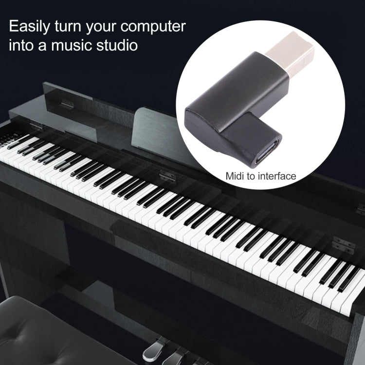 Adattatore USB-C femmina a USB 2.0 B MIDI maschio