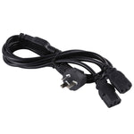 Cavo di alimentazione PC per computer da 10 A 250 V a 3 pin, lunghezza: 1,8 m, spina AU, Double Heads AU Plug