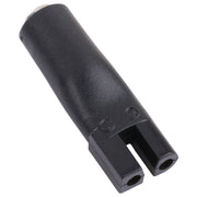 Convertitore di conversione dell'alimentatore femmina con interfaccia DC 5,5 x 2,1 mm da femmina a rasoio, Split Fork