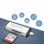 Adattatore OTG 3 in 1 Tipo C a USB 3.0 con lettore SD/TF