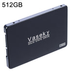 Vaseky V800 Disco rigido SSD unità a stato solido ultra sottile da 640 GB 2,5 pollici SATA3 6 GB/s per desktop, notebook, 512GB