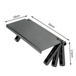 Staffa per riporre il set-top box per il telecomando del ripiano del monitor del computer televisivo, Set-top Box  Bracket
