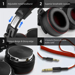 Cuffie cablate HIFI montate sulla testa bilanciate tri-band OneOdio Pro-50, Pro-50