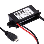 Caricabatteria da auto micro USB CC da 12 V a 5 V 3 A per Sony, HTC, LG, Huawei e altri smartphone, lunghezza: 40 cm, Micro USB Car Charger