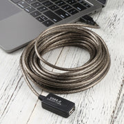 Cavo di prolunga attivo USB 2.0, lunghezza: 20 m, Extension Cable, Length: 20m