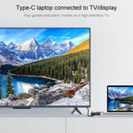 Adattatore 3 in 1 Micro USB 8 pin Type-C a VGA HDMI AV