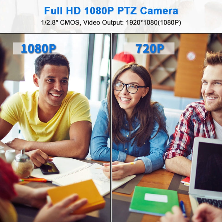 YANS YS-H10UH Telecamera per videoconferenze grandangolare USB HD 1080P con telecomando, YS-H10UH
