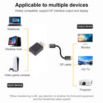 Adattatore dritto DisplayPort maschio a femmina DisplayPort 8K, DP Male to DP Female Straight