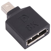Adattatore dritto da Mini DisplayPort maschio a DisplayPort femmina 8K, Mini DP Male to DP Female Straight