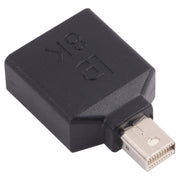 Adattatore dritto da Mini DisplayPort maschio a DisplayPort femmina 8K, Mini DP Male to DP Female Straight