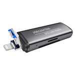 Lettore di schede USB 2 in 1 per iPhone