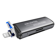 Lettore di schede USB 2 in 1 per iPhone
