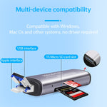 Lettore di schede USB 2 in 1 per iPhone