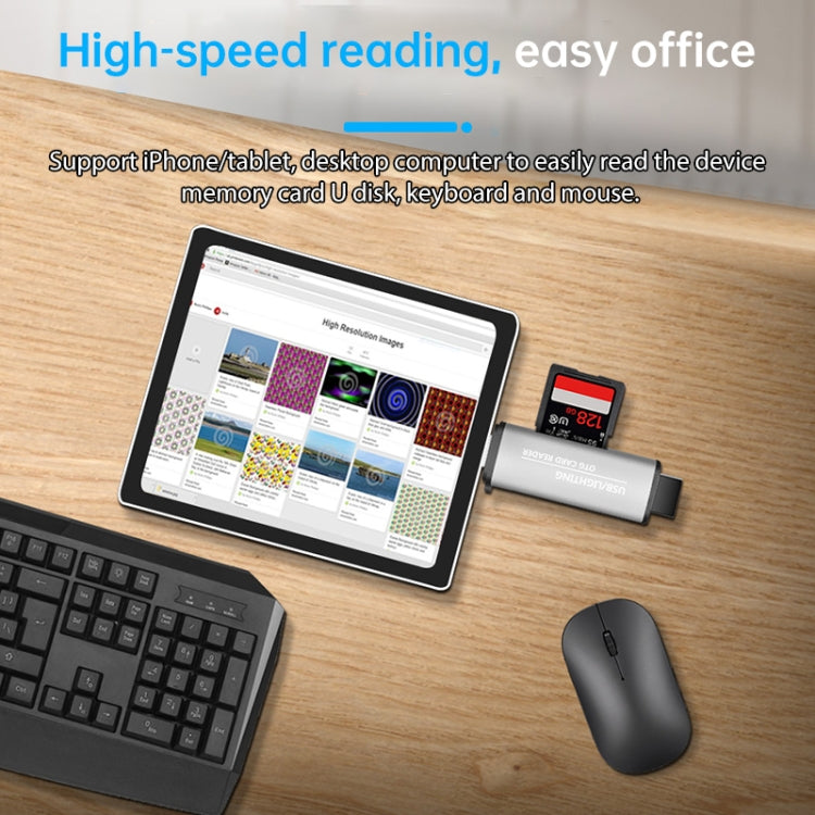 Lettore di schede USB 2 in 1 per iPhone