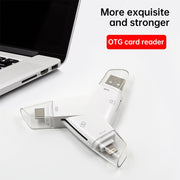 Lettore di schede USB 3 in 1 con OTG