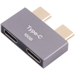 Adattatore doppio USB-C maschio a doppio USB-C femmina