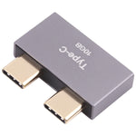 Adattatore doppio USB-C maschio a doppio USB-C femmina