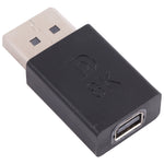 Adattatore dritto da DisplayPort maschio a Mini DisplayPort femmina 8K, DP Male to Mini DP Female Straight