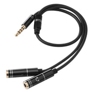 Cavo adattatore da 2 x 3,5 mm femmina a 3,5 mm maschio, 2 x 3.5mm Female to 3.5mm Male