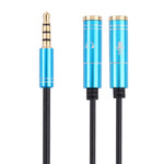 Cavo adattatore da 2 x 3,5 mm femmina a 3,5 mm maschio, 2 x 3.5mm Female to 3.5mm Male