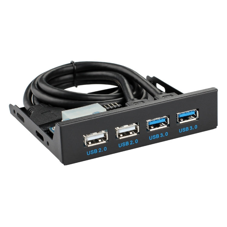 Hub dati pannello frontale USB 3.0 da 0,6 M 2+2 porte, 2+2 Ports