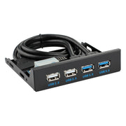 Hub dati pannello frontale USB 3.0 da 0,6 M 2+2 porte, 2+2 Ports