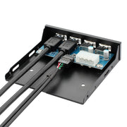 Hub dati pannello frontale USB 3.0 da 0,6 M 2+2 porte, 2+2 Ports