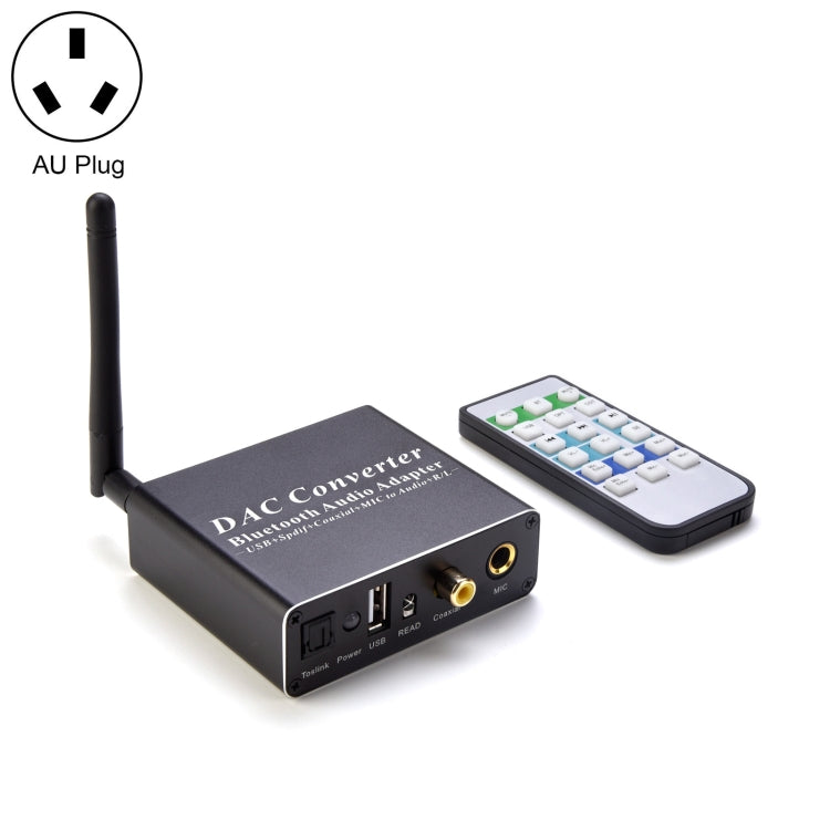 Convertitore DAC adattatore audio Bluetooth NK-Q8 con telecomando, spina europea, PC1660AU, PC1660EU, PC1660UK, PC1660US