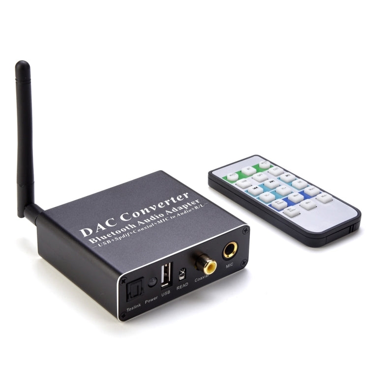 Convertitore DAC adattatore audio Bluetooth NK-Q8 con telecomando, spina europea, PC1660AU, PC1660EU, PC1660UK, PC1660US