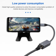Cavo adattatore Gigabit USB 3.0 AM a RJ45, lunghezza: 20 cm