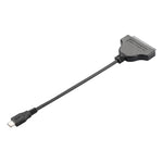 Cavo USB Type-C / USB-C a SATA 2 7+15 Easy Drive, lunghezza: 20 cm