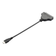 Cavo USB Type-C / USB-C a SATA 2 7+15 Easy Drive, lunghezza: 20 cm
