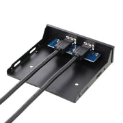 Hub dati sul pannello frontale USB 3.0 a 2 porte, 2 Ports