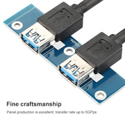 Hub dati sul pannello frontale USB 3.0 a 2 porte, 2 Ports