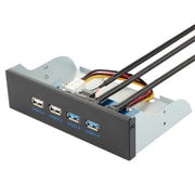 Pannello frontale 2 x USB 3.0 + 2 x USB 2.0 unità ottica, 2 x USB 3.0 + 2 x USB 2.0