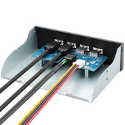 Pannello frontale 2 x USB 3.0 + 2 x USB 2.0 unità ottica, 2 x USB 3.0 + 2 x USB 2.0