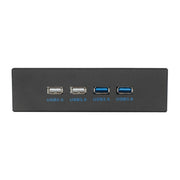 Pannello frontale 2 x USB 3.0 + 2 x USB 2.0 unità ottica, 2 x USB 3.0 + 2 x USB 2.0