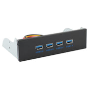 4 pannelli frontali per unità ottica USB 3.0, 4 x USB 3.0