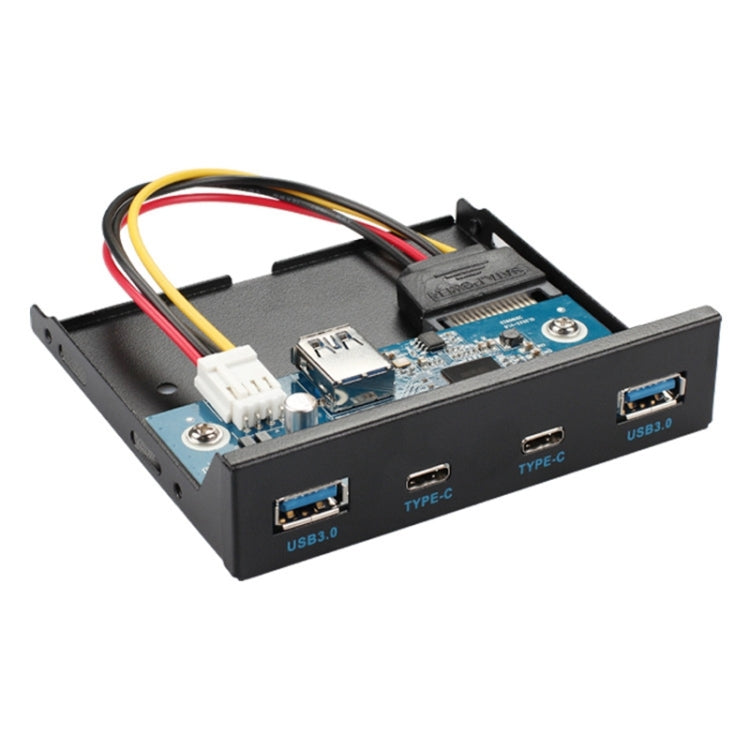 Pannello frontale: 2 x USB 3.0 + 2 x unità floppy USB-C/Type-C, 2 x USB 3.0 + 2 x Type-C