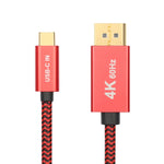 Cavo adattatore USB-C maschio a DisplayPort maschio 4K 60Hz 1,8m